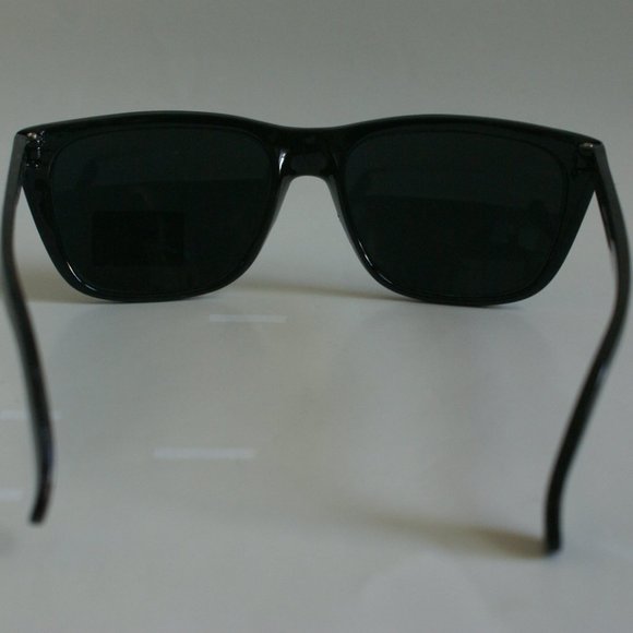 NWT Vintage Sporty Racer style Nylon frame / Super Dark smoke lens Sunglasses - Picture 4 of 5